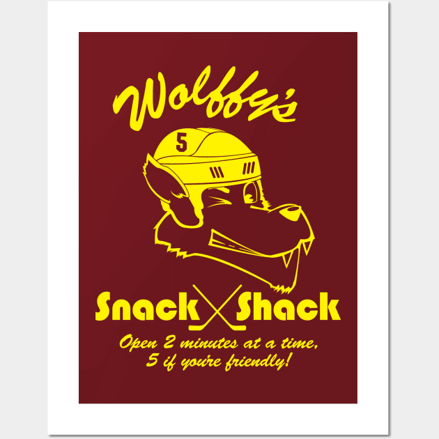 Wolffy's Snack Shack Wall Art by miniBOB